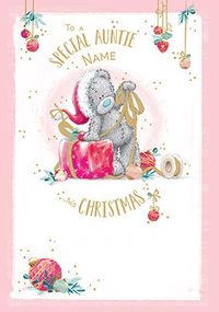 Tap to view Special Auntie Personalised Christmas Card
