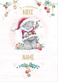 Tap to view Me To You - Niece Christmas Personalised Card