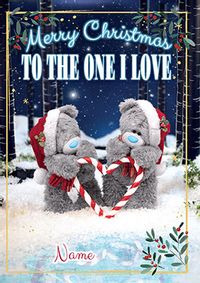 Tap to view Christmas One I Love Cute Personalised Card