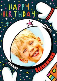 Tap to view Astronaut Photo Birthday Card