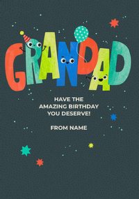 Tap to view Amazing Grandad Birthday Card