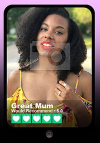 Tap to view Great Mum 5 Star Photo Mother's Day Card