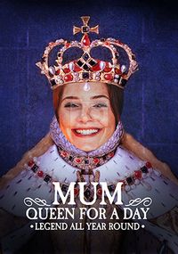 Tap to view Mum Queen for a Day Mother's Day Photo Card