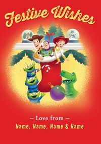 Tap to view Toy Story Christmas Card