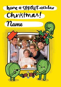 Tap to view Sprout-tacular Photo Christmas Card