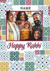 Tap to view Tile Happy Rakhi Card