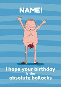 Tap to view Personalised Cheeky Happy Birthday Card