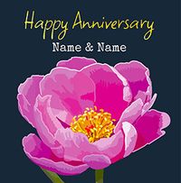 Tap to view Pink Bloom Anniversary Card