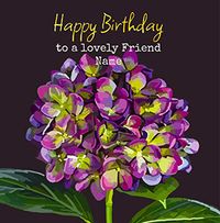 Tap to view Personalised Flower Friend Birthday Card