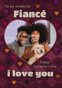 Tap to view Fiancé  Photo Valentine Card