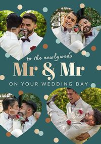 Tap to view Mr & Mr  Wedding Photo Card