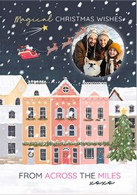 Tap to view Christmas Village Across the Miles Photo Card