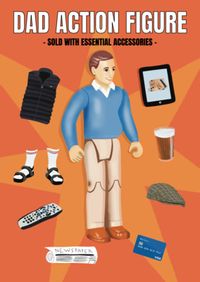 Tap to view Action Figure Dad Father's Day Card