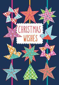 Tap to view Stars Christmas Wishes Card