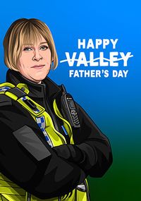 Tap to view Valley  Spoof Father's Day Card