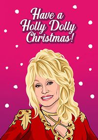 Tap to view Holly Dolly Xmas Card