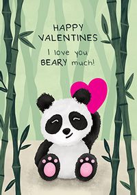 Tap to view Love You Beary Much Valentine's Day Card