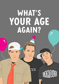 Tap to view What's Your Age Again Birthday Card