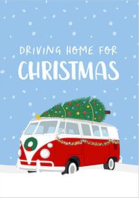 Tap to view Camper Vanning in Style Christmas Card