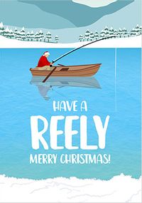 Tap to view Reely Happy Christmas Card