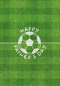 Tap to view Happy Father's Day Football Card