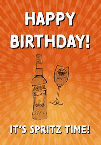 Tap to view Happy Birthday Spritz Time Card