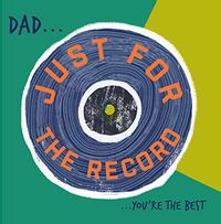Tap to view Just For The Record Father' Day Father's Day Card