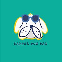 Tap to view Dapper Dog Father's Day Card