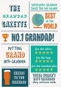 Tap to view Grandad Daily Father's Day Card