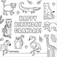Tap to view Grandad Animals Birthday Card