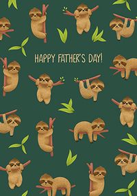 Tap to view Sloths Father's Day Card