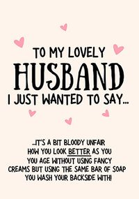 Tap to view Lovely Husband Birthday Card