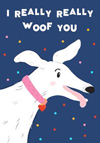 Tap to view I Really Woof You Anniversary Card