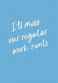 Tap to view Work Rants Resignation Card