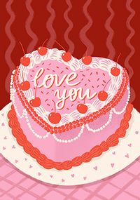 Tap to view Love You Cake Card