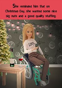 Tap to view Nice Big Nuts Christmas Card