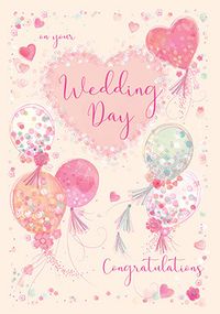 Tap to view Wedding Day Balloons Card