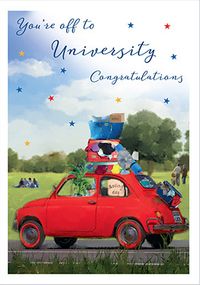 Tap to view You're Off to University Traditional Card