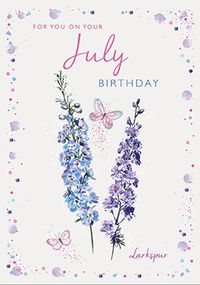 Tap to view July Birthday Card