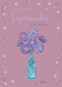 Tap to view September Birthday Card