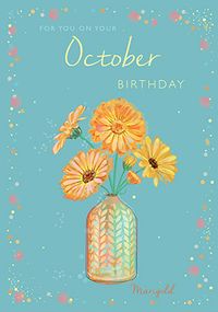 Tap to view October Birthday Card
