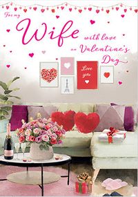 Tap to view Wife Cosy Valentine Card