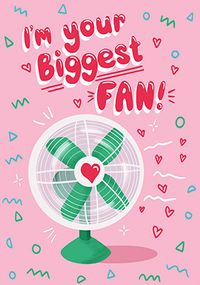 Tap to view Biggest Fan Card