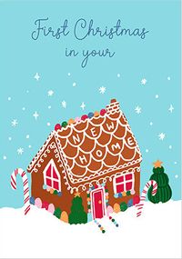 Tap to view 1st Christmas Gingerbread Home Card