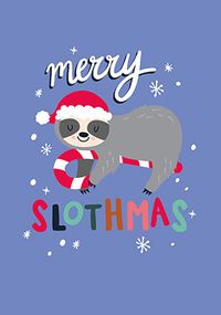Tap to view Merry Slothmas Christmas Card