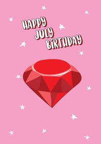 Tap to view Happy July Birthday Card