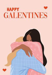 Tap to view Galentine's Day Hug Card