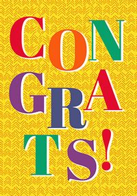 Tap to view Text Congratulations Card