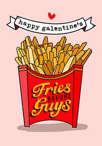 Tap to view Fries Before Guys Galentine's Card