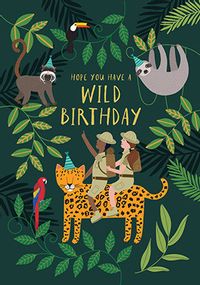 Tap to view Wild Birthday Children's Card